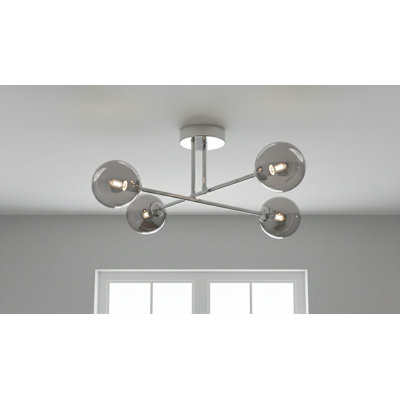 Glass Flush Mount