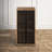 Davison 23.3" W Farmhouse Storage Cabinet with Glass Doors