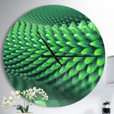 Abstract 3D Spiny - Horloge murale moderne