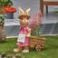 Charmant pot à lapin, un compagnon de jardin charmant, ajoutant une touche de fantaisie et de beauté à votre espace extérieur.
