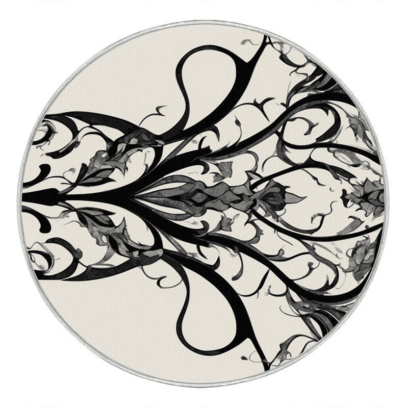 Gilded Nightshade Rug, Round 7'