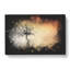 Tree Reflection At Sunset - Wrapped Canvas-56644420