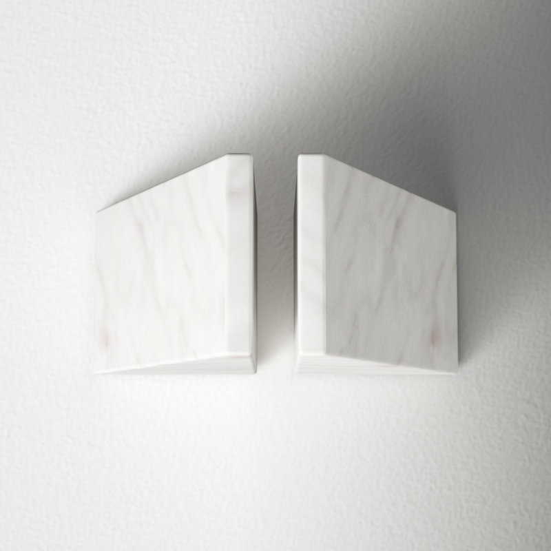 Matheson Marble Non-skid Bookends