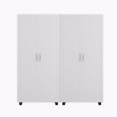 35.6"W Door Storage Pantry Cabinet with Adjustable Shelves by Latitude Run