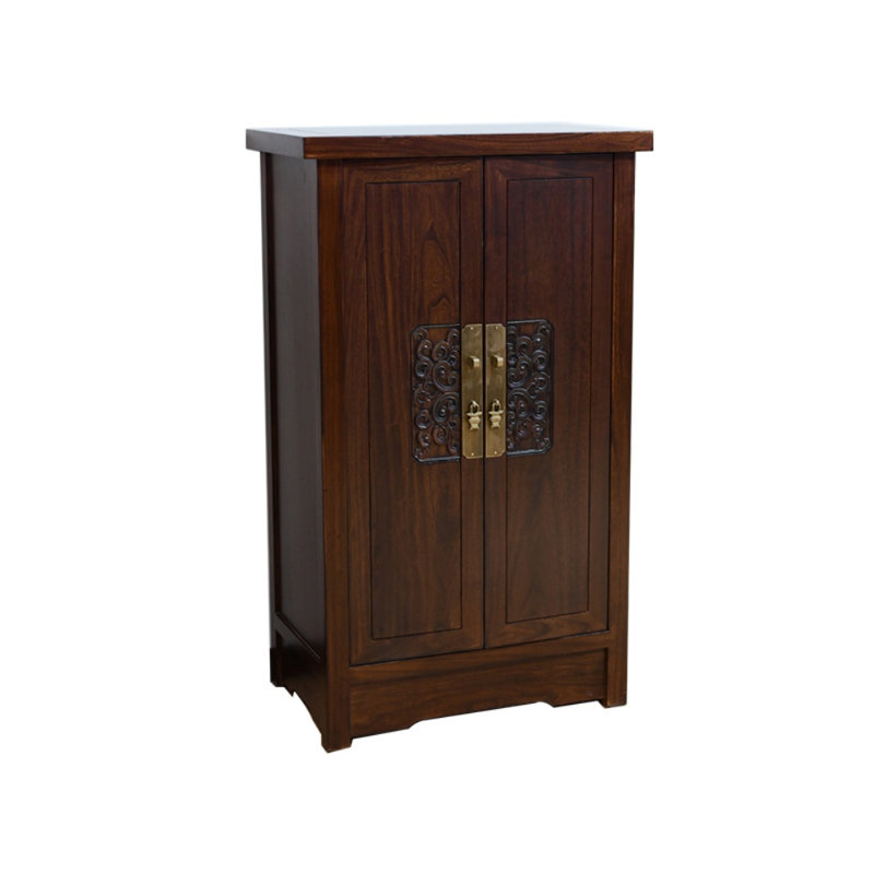 Tasharra Solid Wood Accent Cabinet
