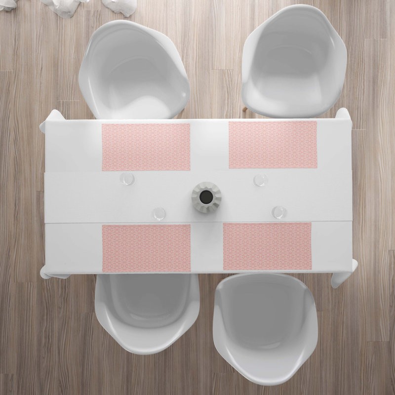 Polyester Abstract Rectangle Placemat
