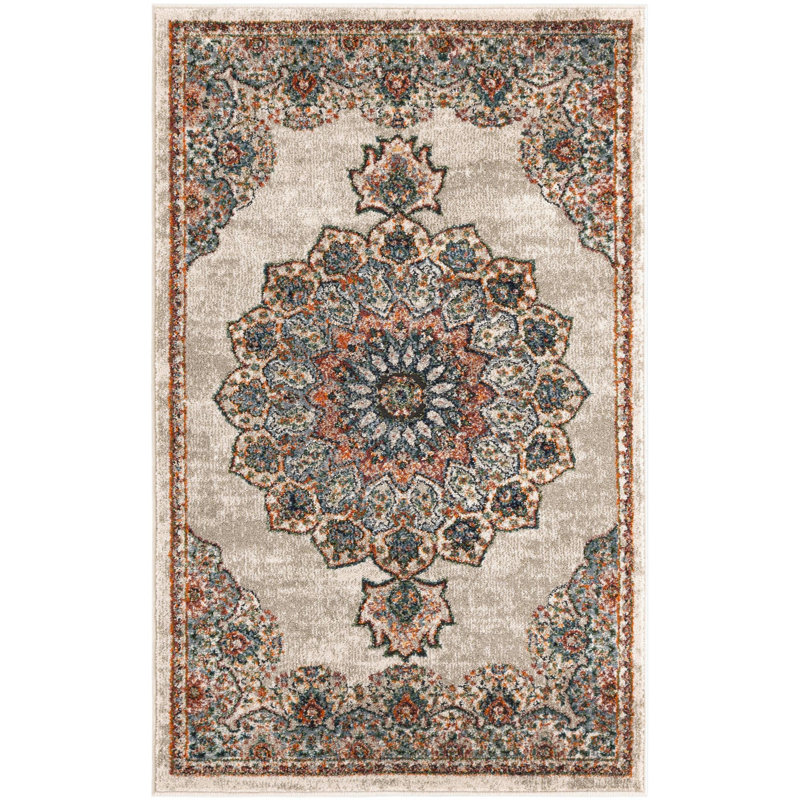 Tapis Tasharra, Beige, Rectangle 3 pi 3 po x 5 pi 3 po