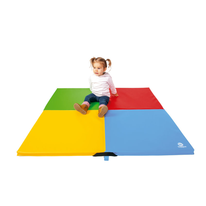 Tapis de jeu en mousse colorée
