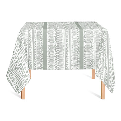 Dufault Striped Square Tablecloth