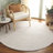Knoel 675 Hand Tufted Wool/Cotton Geometric Shapes Indoor Use Only Rug in Ivory-235936480