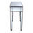 Wiscasset Mirrored 2 Drawer Desk-1846674781