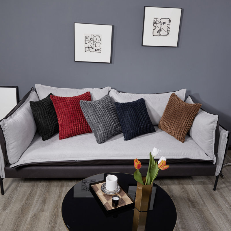 Reversible, Dark Gray, 18" H x 18" W