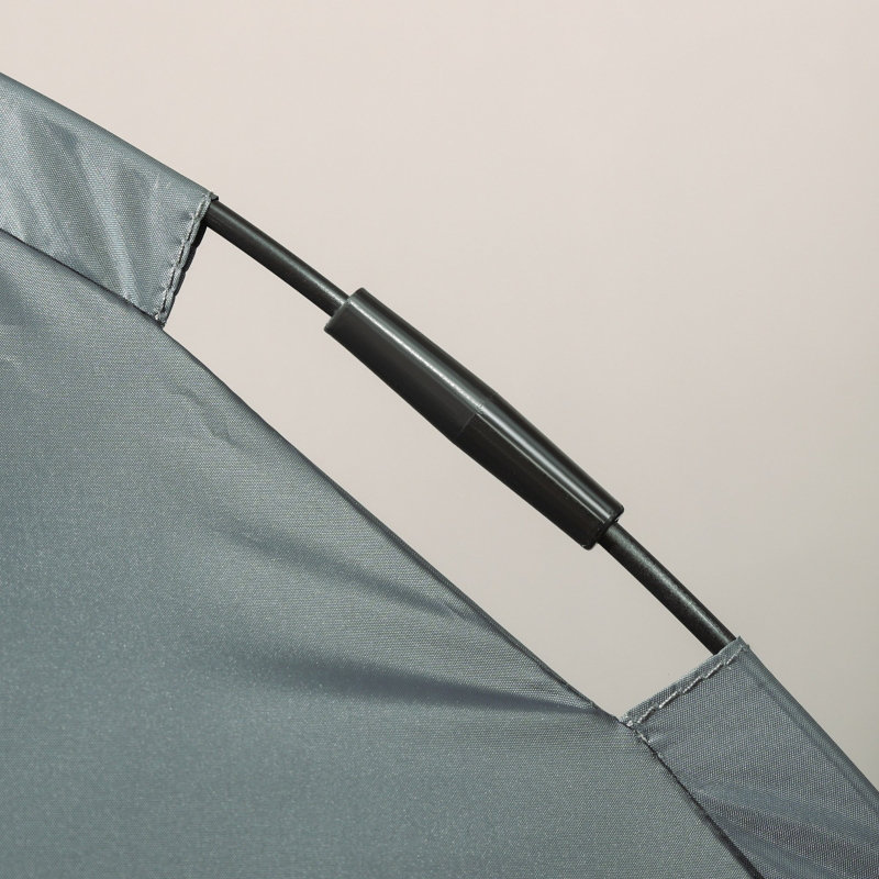 Beonica Polyester Pet Bed, Grey