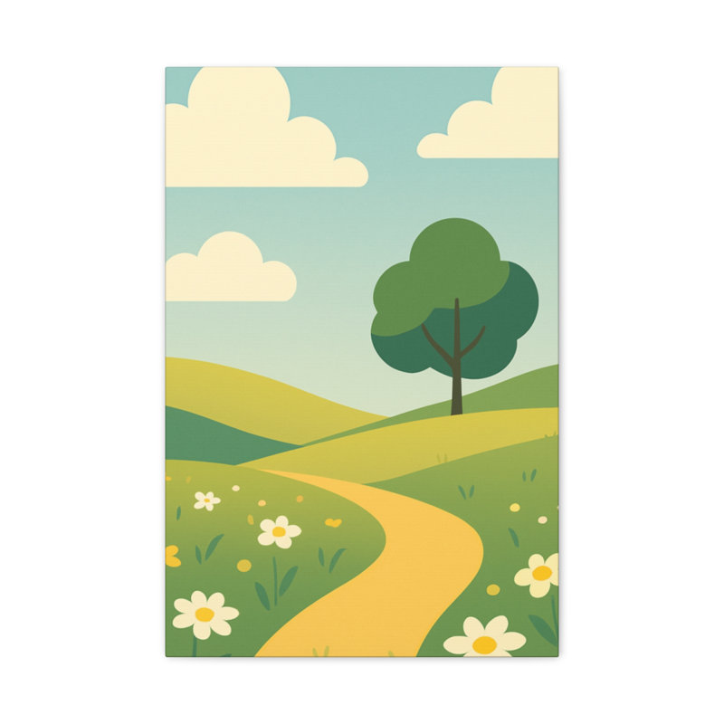 Apel Single Picture Frame Print on Canvas, 60.96 cm H x 40.64 cm W