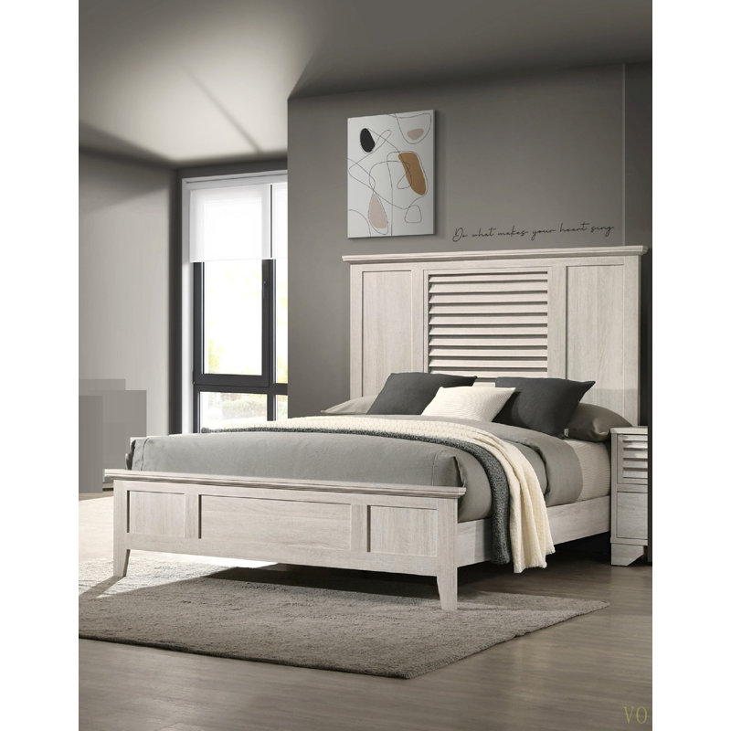 Tête de lit à persiennes 1pc, Grand lit