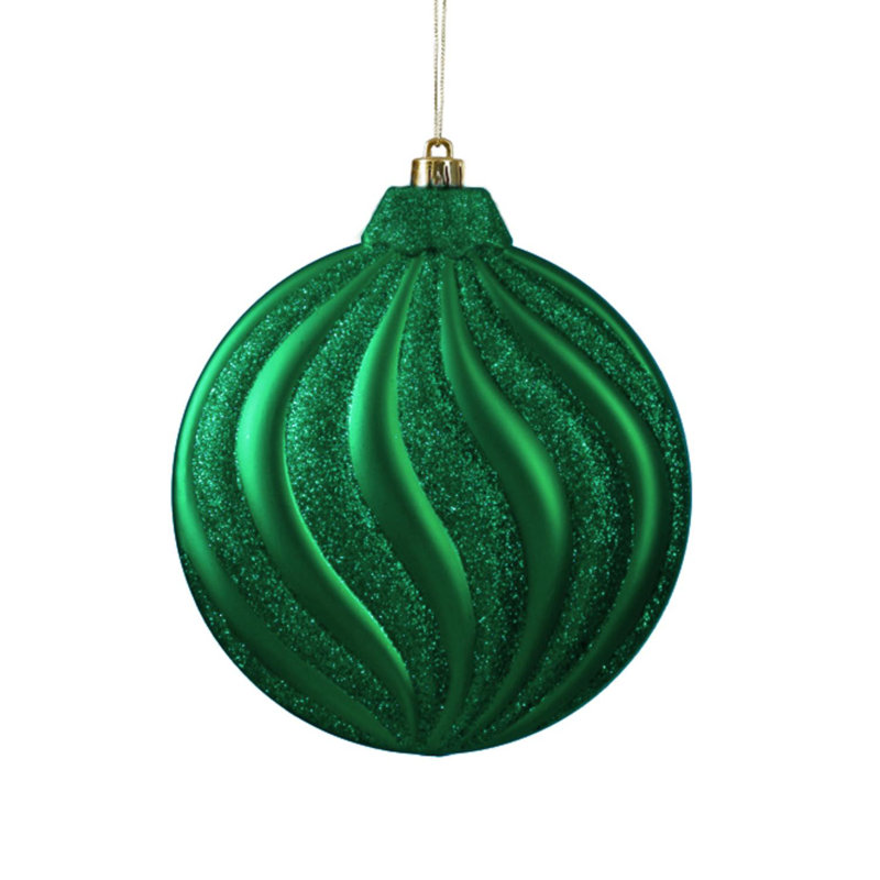 Ornements de Noël à 2 finitions, Vert