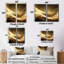 Gold Elegant Modern Sofa III - Art mural moderne doré-462945472-462945476-462945486
