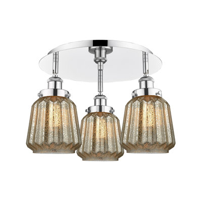 Bayron Glass Flush Mount