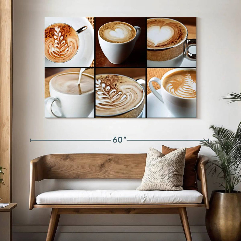 Yarlin Coffee Artistry, 34" H x 51" W