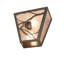 2 - Light Flush Mounted Sconce