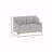 Gray Loveseat