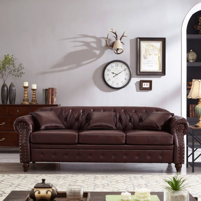 Canapé Chesterfield de salon