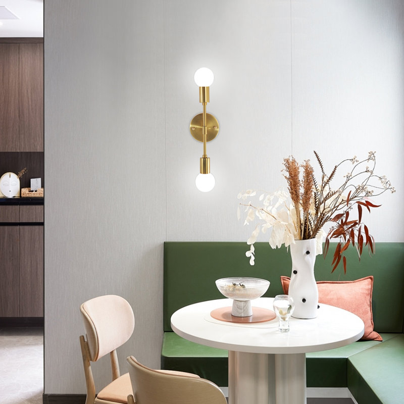 Jaimin 2 - Light Dimmable Vanity Light, Brushed Gold
