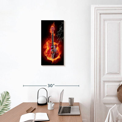 Fiery Guitar