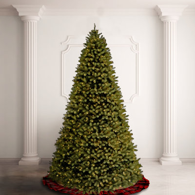 Downswept Douglas Fir Tree with Dual Color LED Lights