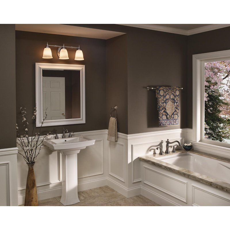Éclairage pour meuble-lavabo Nova Nova, Nickel brossé