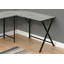Computer Desk, Home Office, Corner, 55"L, L Shape, Work, Laptop,  Laminate,  Metal, Contemporary, Modern-879401131