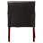 Aveza Upholstered Executive Side Reception Chair with Mahogany Legs by Flash Furniture-16761015