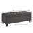 Meshell Linen Blend Upholstered Storage Bench-1278784046