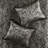 5 Piece Queen Bedspread - Black With Paisley Pattern And Fabric Cover Design Comfortable Padding-127224501-127224504