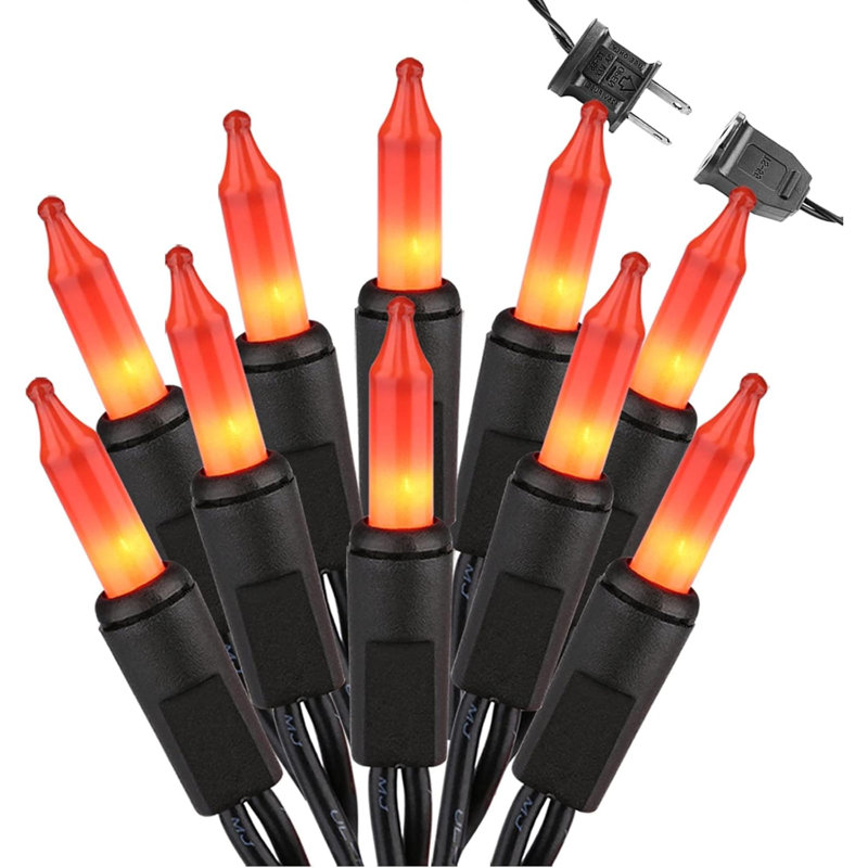 Guirlandes lumineuses, Orange