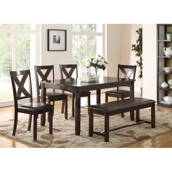 Gracie Oaks Kiarra 6 - Piece Dining Set | Wayfair