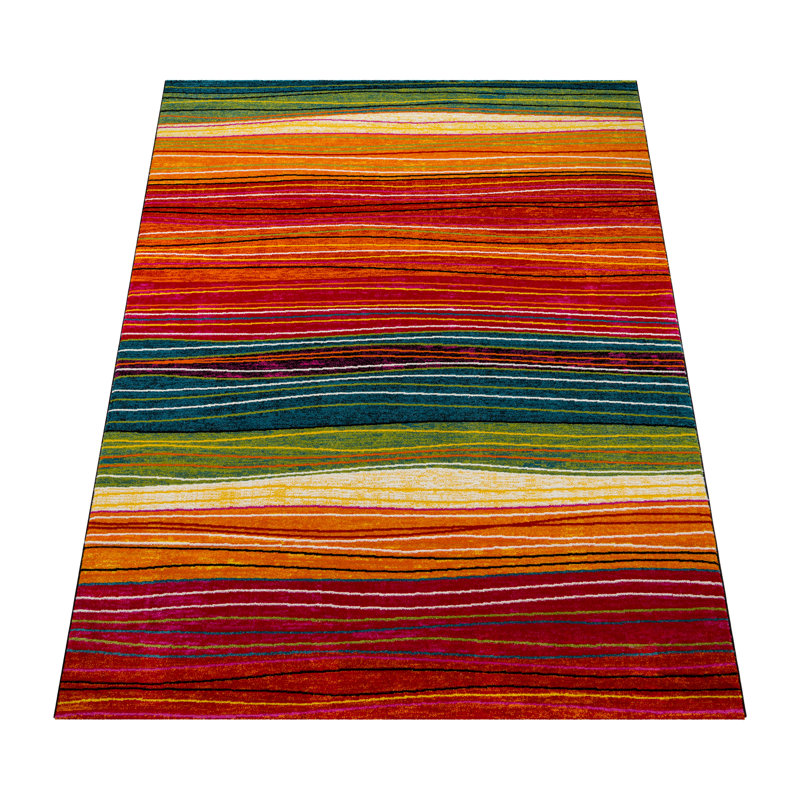 Handel Rectangle 240 cm x 330 cm Striped Area Rug