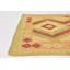 Tapis en laine rouge/beige 2 pi 9 po x 4 pi 3 po one-of-kind main-noué la Elland