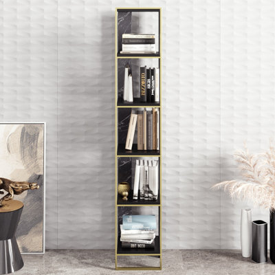 Fiorito 178.5cm H x 32.2cm W Cube Bookcase