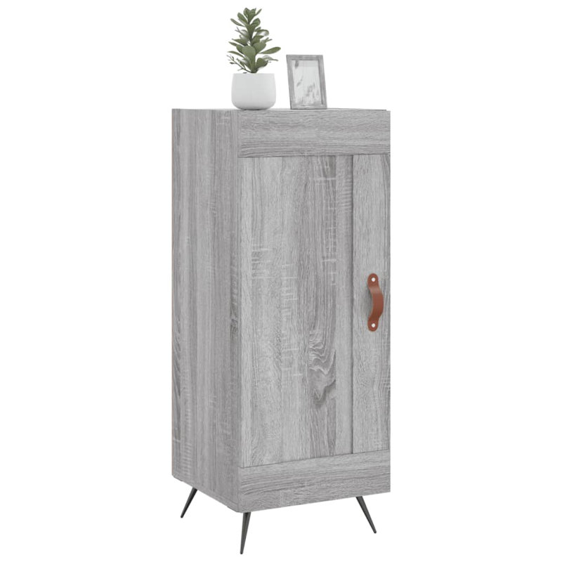 Merielle 34.5 cm W Sideboard, Grey Sonoma