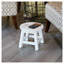 Tabouret décoratif en bois d'hévéa Butterfly-1913986340