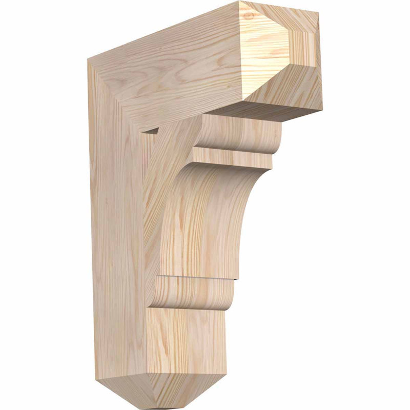 Support l 5 1/2 po x P 18 po x H 22 po, H 18 po x l 5,5 po x P 22 po, Douglas (lisse)