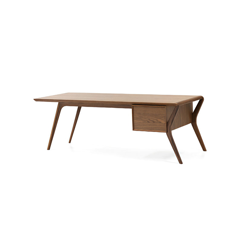 Nouveau bureau de style chinois, H 29,53 po x l 70,87 po x P 27,56 po