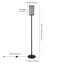 Lampe torchère sur pied 63 po Delia