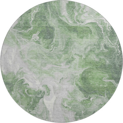 Premium Machine Washable Mehara AMF1687 Abstract Rug