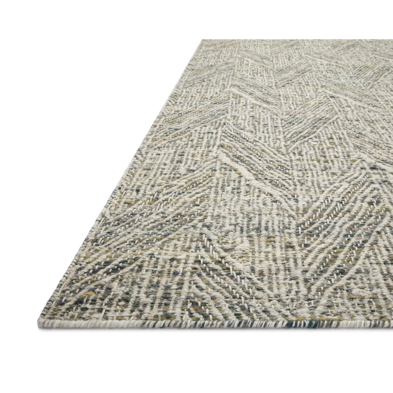 Geometric Indoor Rug, Square 1'6"