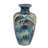 D8.7x15.5" Blue and Brown Reactive Glazed vase