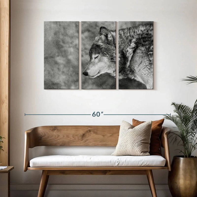 Brampt Let It Snow I, 28" H x 45" W