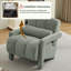 Ensemble de 2 fauteuils d'appoint rembourrés 28 po avec accoudoirs-1764565276