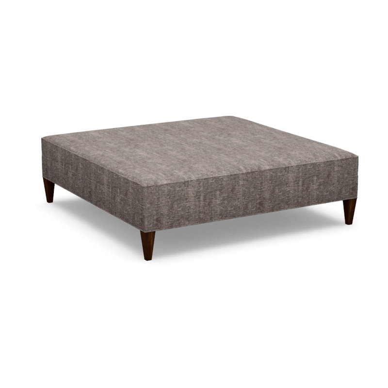 Square Ottoman, 2245-80, Walnut